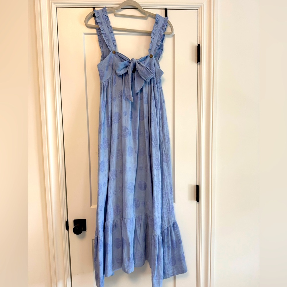 Blue Miou Muse Maxi Sundress - Picture 2 of 3